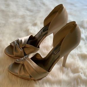 Brand new stunning BCBG MAXAZRIA satin heels